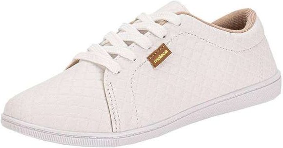 Tênis Feminino Casual Moleca 5605463 - Branco