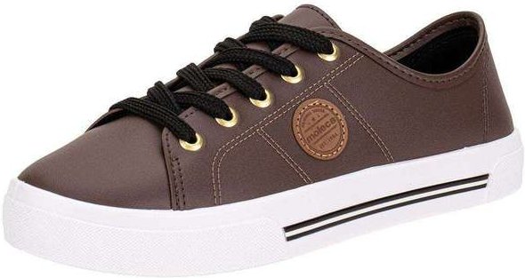 Tênis Feminino Casual Moleca - 5667302 Chocolate