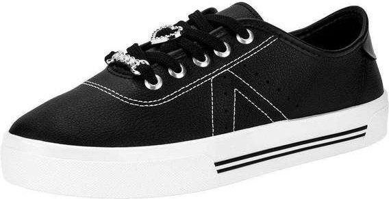 Tênis Feminino Casual Moleca 5667345 - Preto