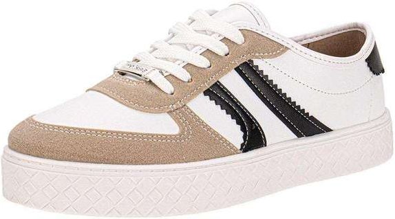 Tênis Feminino Casual Moleca 5712330 - Branco/Preto