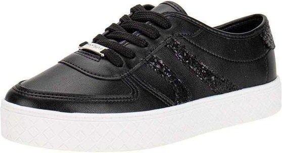 Tênis Feminino Casual Moleca 5712330 - Preto