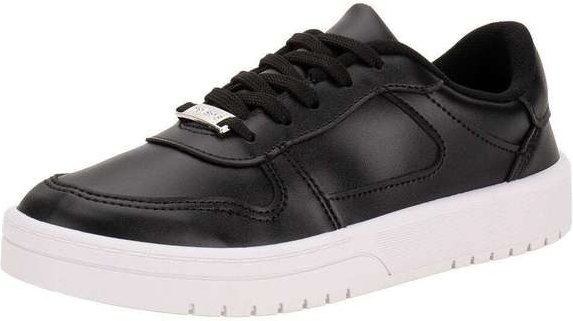 Tênis Feminino Casual Moleca 5791110 - Preto