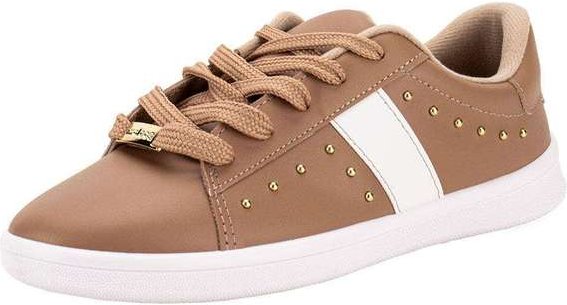 Tênis Feminino Casual Moleca 5797209 - Salmão