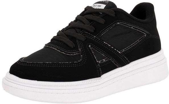Tênis Feminino Casual Moleca 5816108 Preto