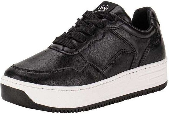 Tênis Feminino Casual Via Marte 065002 - Preto