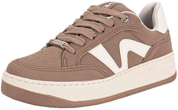 Tênis Feminino Casual Via Marte 209001 - Taupe