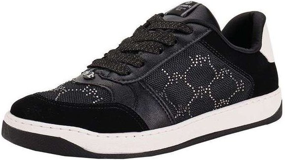 Tênis Feminino Casual Via Marte 220001 - Preto/Branco