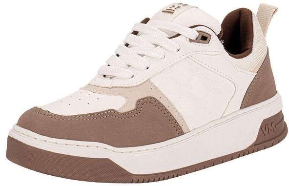 Tênis Feminino Casual Via Marte 232001 - Bege/Branco