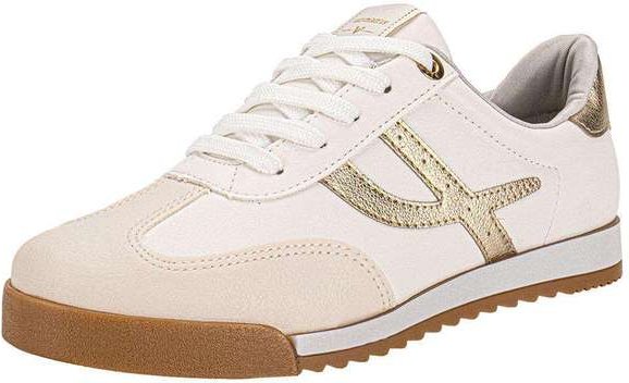Tênis Feminino Casual Via Marte 237003 - Branco/Bege