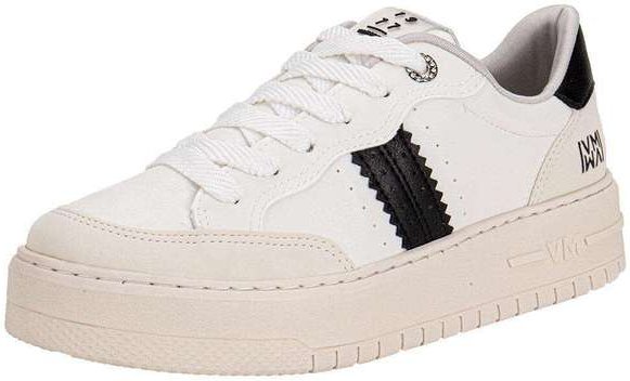 Tênis Feminino Casual Via Marte 239014 - Branco/Preto