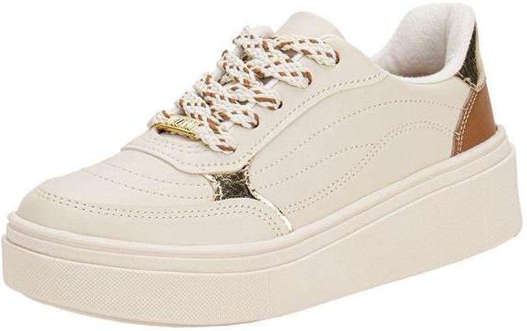 Tênis Feminino Casual Vizzano 1339340 - Marfim