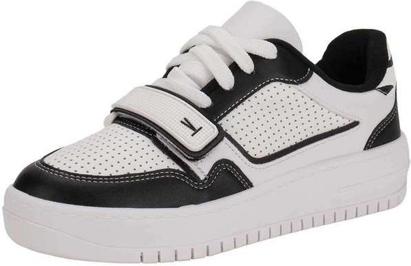 Tênis Feminino Casual Vizzano 1389124 - Branco/Preto