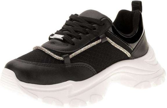 Tênis Feminino Casual Vizzano - 1414102 - Preto