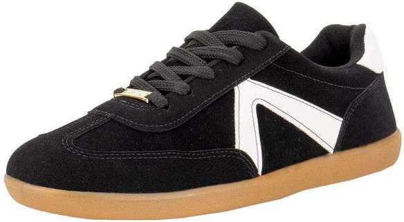 Tênis Feminino Casual Vizzano 1430102 Preto/Branco