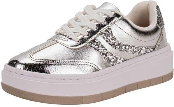 Tênis Feminino Casual Vizzano 1437205 - Prata