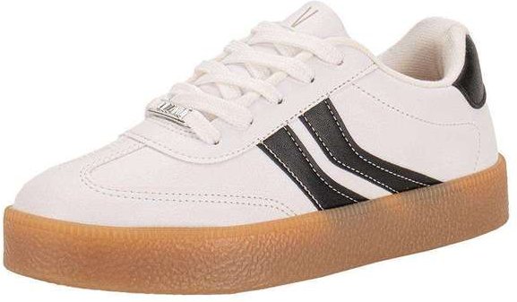 Tênis Feminino Casual Vizzano 1444100 - Branco/Preto