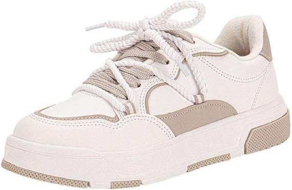 Tênis Feminino Casual Vizzano 1455103 - Branco/Cinza