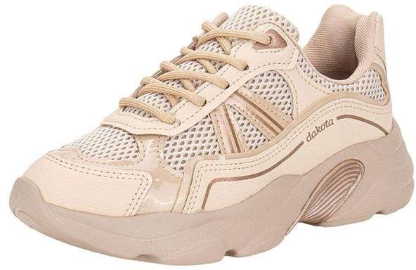 Tênis Feminino Chunky Dakota D0971 - Bege
