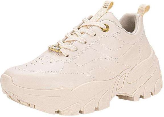 Tênis Feminino Chunky Ramarim 2586201 - Marfim