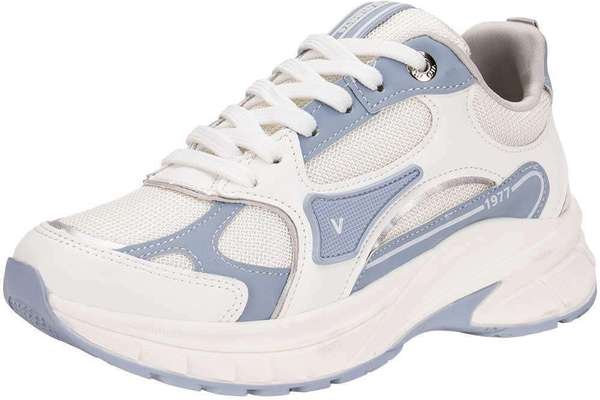 Tênis Feminino Chunky Via Marte 240011 Branco/Azul