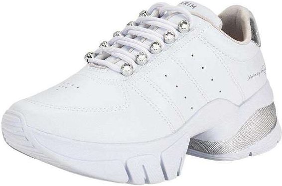 Tênis Feminino Dad Sneaker Ramarim 2480101 - Branco/Cinza