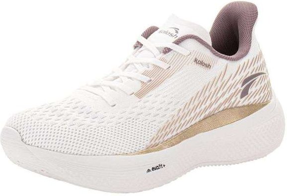 Tênis Feminino Kolosh E0302 - Branco/Bege