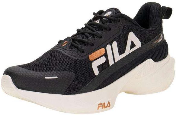 Tênis Feminino Progress Lite Fila F02tr00046 - Preto/Branco