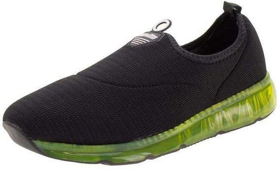 Imagem principal Tênis Feminino Slip On Actvitta - 4215404 - Preto/Verde