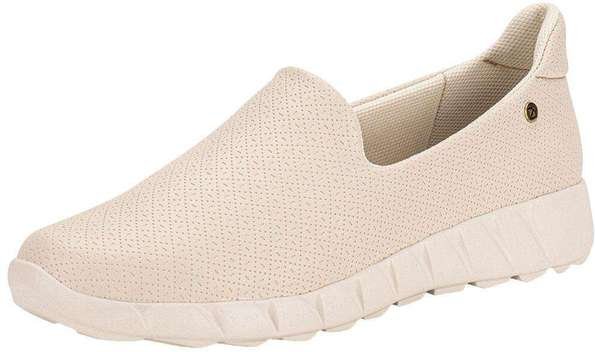 Tênis Feminino Slip On Piccadilly 970103 - Marfim