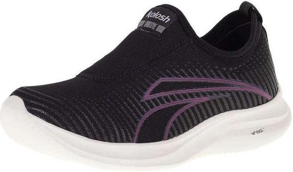 Tênis Feminino Sport Style Kolosh - K7036 - Preto/Rosa