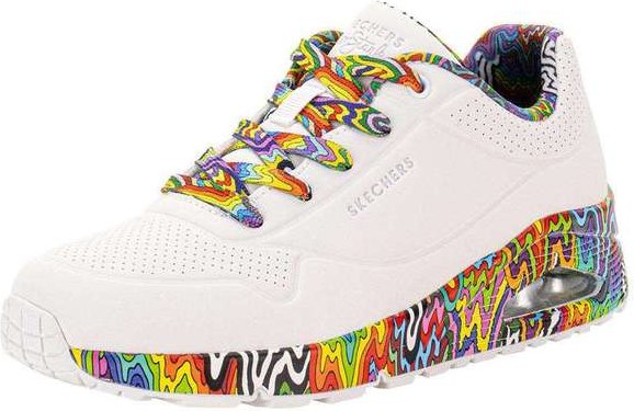 Tênis Feminino Uno Mini Drip Skechers 177959 - Branco