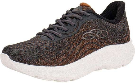 Tênis Feminino Venus 3 Olympikus 43547338 - Cinza/Laranja