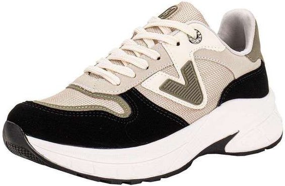 Tênis Feminino Via Marte 240005 - Preto/Verde