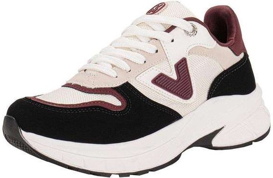 Tênis Feminino Via Marte 240005 - Preto/Vinho