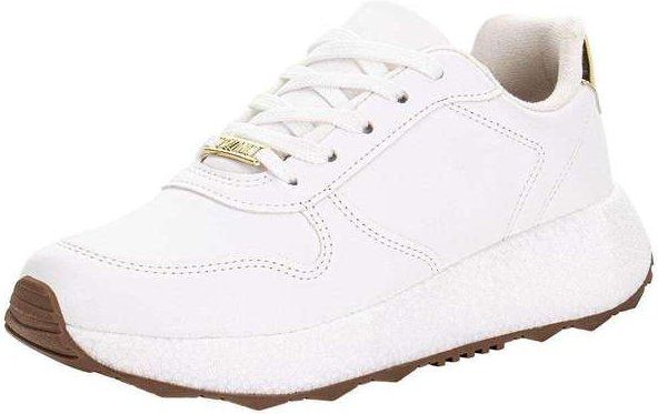 Tênis Feminino Vizzano 1452100 Branco/Dourado