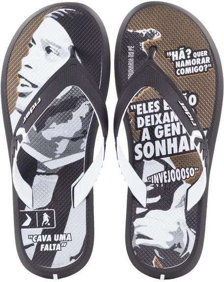 Imagem principal Chinelo Masculino R1 Prime R10 Rider 12559 Preto/Branco