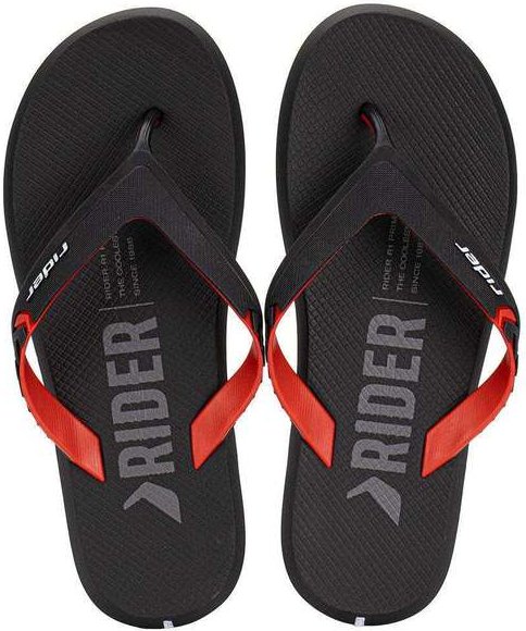 Imagem principal Chinelo Masculino R1 Prime Rider 12438 - Preto/Vermelho