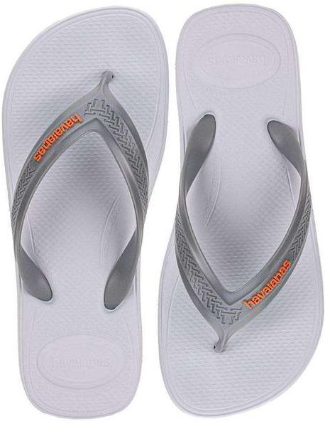 Imagem principal Chinelo Masculino Top Max Comfort Havaianas Cl25 Cinza/Laranja Havaianas