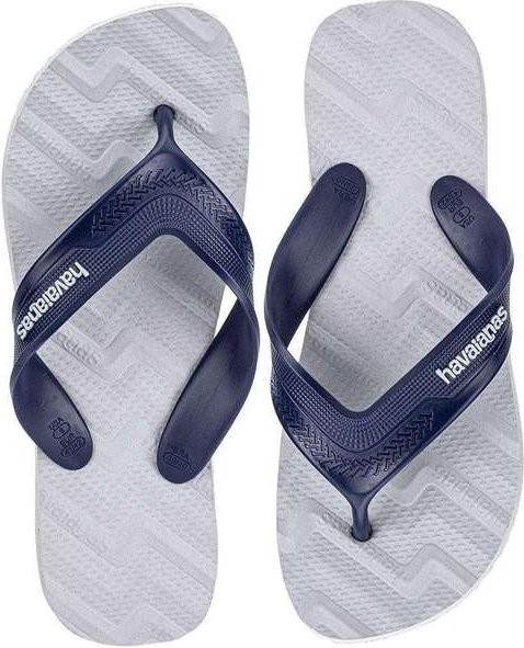 Imagem principal Chinelo Masculino Track Waves Havaianas 4149734 Cinza/Azul Havaianas