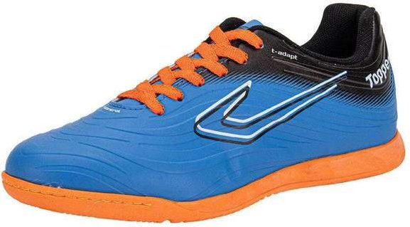 Imagem principal Chuteira Masculina Futsal Forza Iii Topper Tp0467 - Azul/Laranja