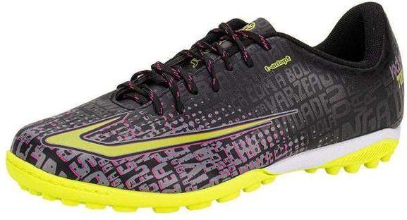 Imagem principal Chuteira Society Top Resenha Topper Tp0485 - Preto/Pink