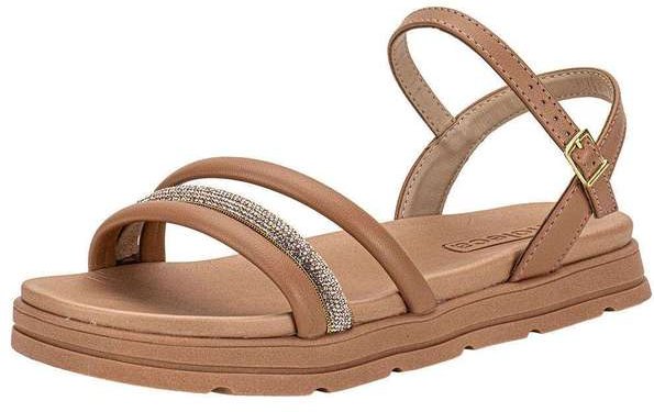 Sandália Feminina Flat Moleca 5490120 Salmão