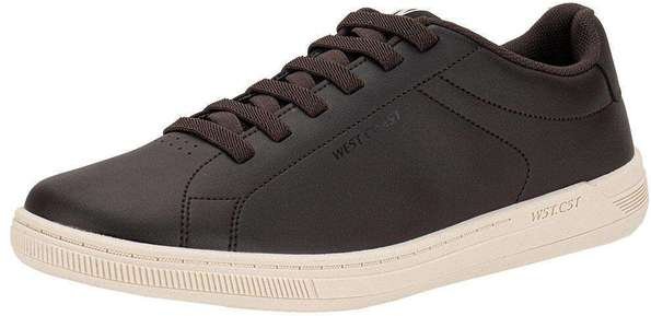 Tênis Masculino Casual Capri West Coast 313097 Café