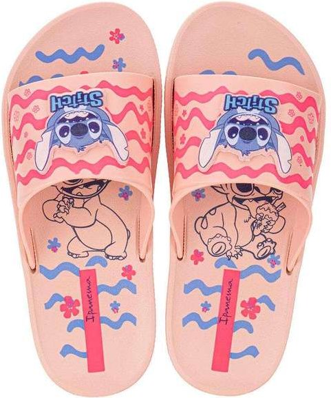 Chinelo Infantil Slide Disney Stitch Grendene Kids 27367 - Rosa