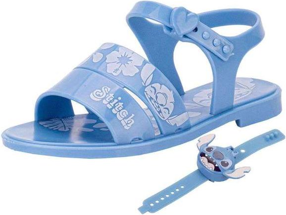 Imagem principal Kit Sandalia Infantil Disney e Relógio Stitch Time Grendene - Azul GRENDENE KIDS GRENDENE KIDS