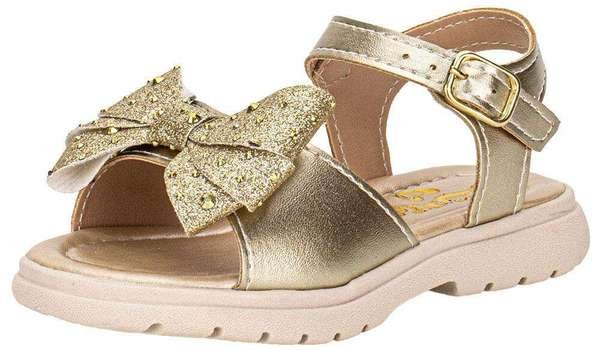 Sandália Infantil Lily Kids 10171 Ouro