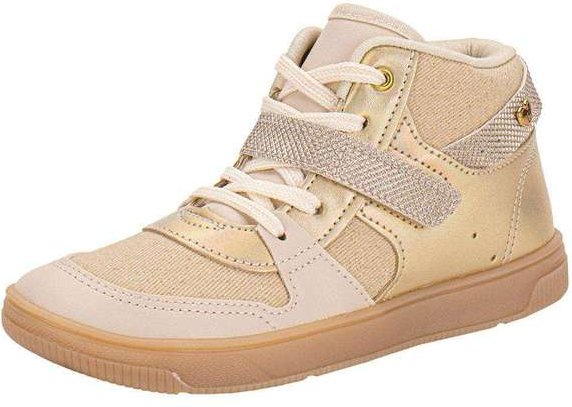 Imagem principal Tênis Infantil Cano Alto Astral Kidy 3290029 - Ouro Kidy