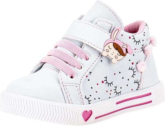 Imagem principal Tênis Infantil Cano Alto Linda Jú 60221 - Azul/Rosa Linda ju