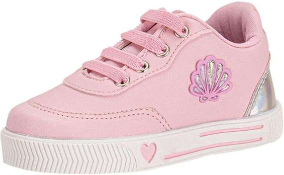 Imagem principal Tênis Infantil Linda Jú 202538 - Rosa/Prata Linda ju