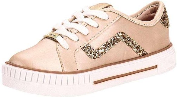Imagem principal Tênis Infantil Molekinha 2565109 - Bege/Ouro MOLEKINHA